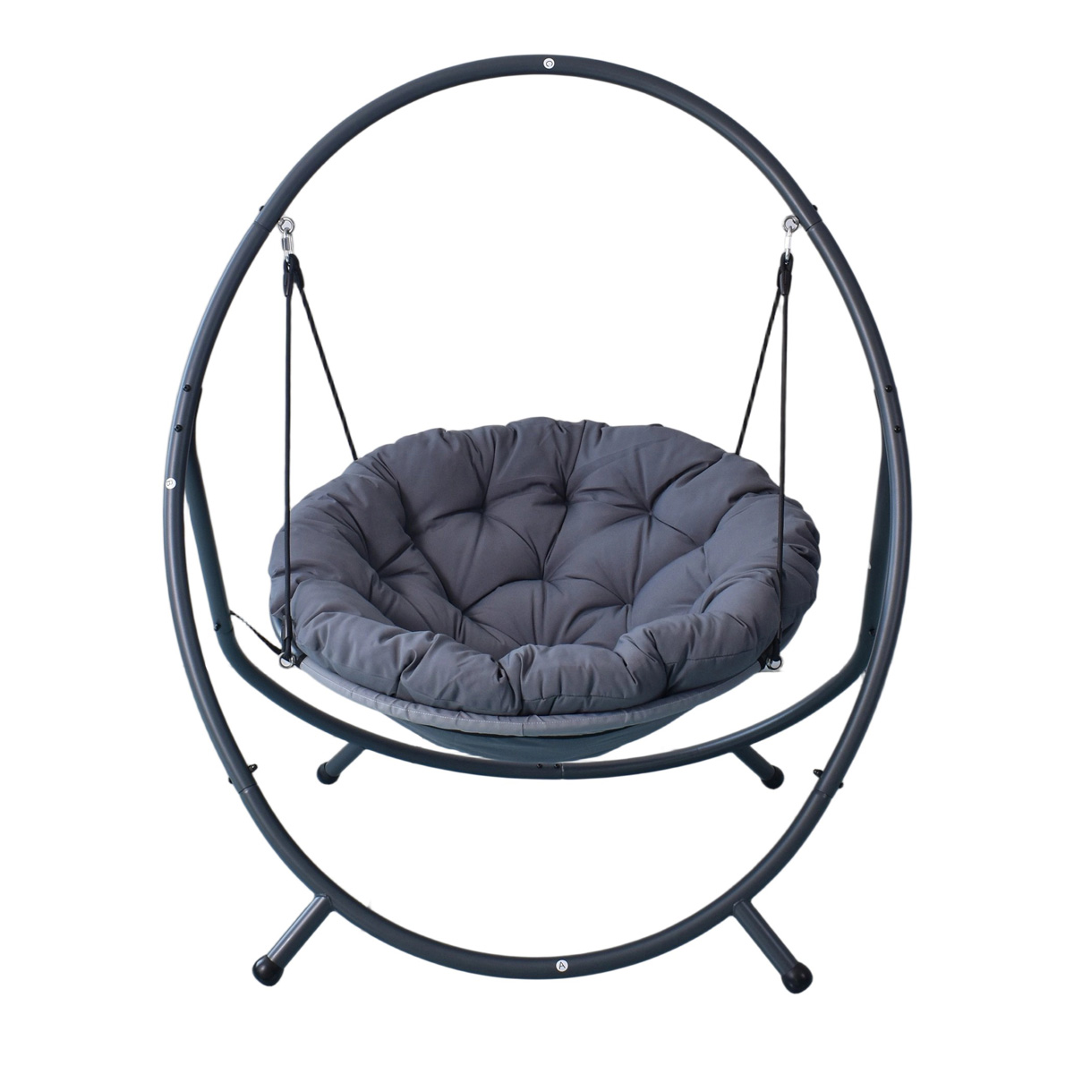 Lykke Hanging Egg Chair Comfort, Anthracite