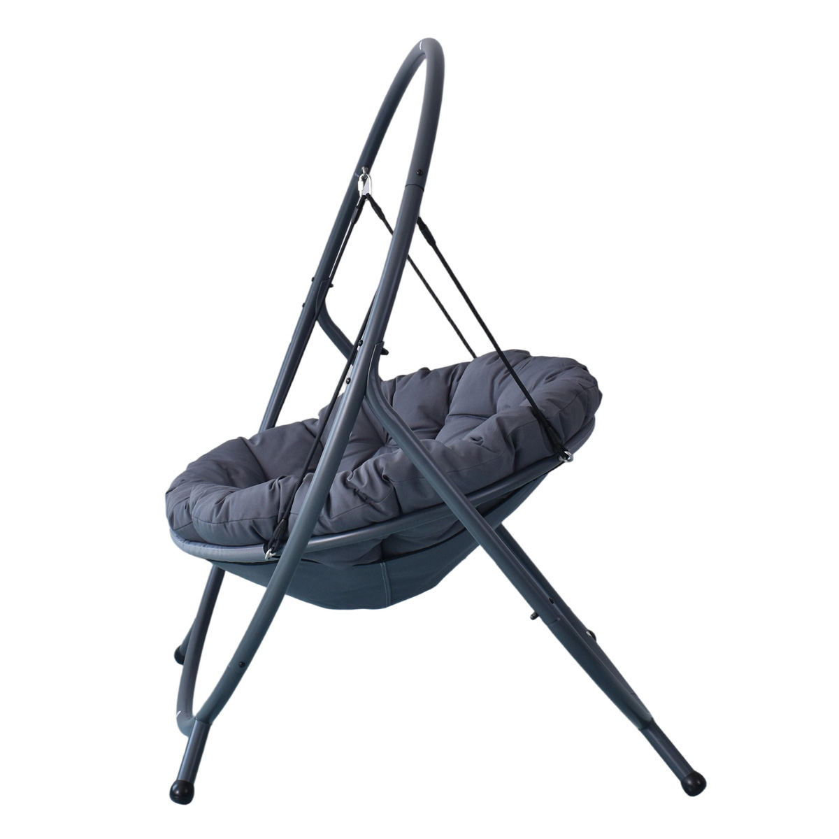 Lykke Hanging Egg Chair Comfort, Anthracite