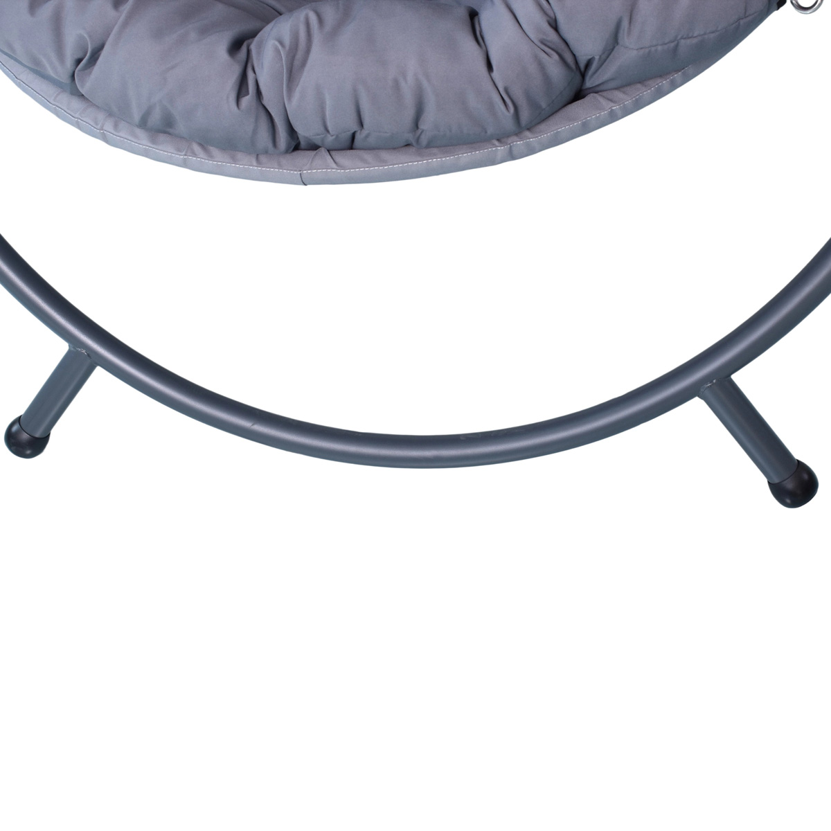 Lykke pakabinamas kreslas Comfort, antracitas