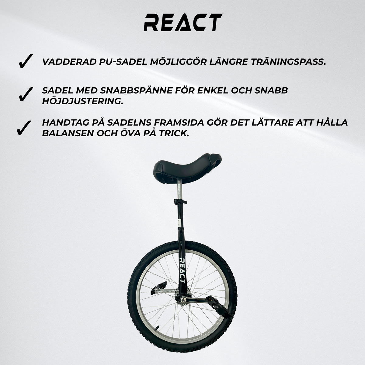 React Enhjuling 20"