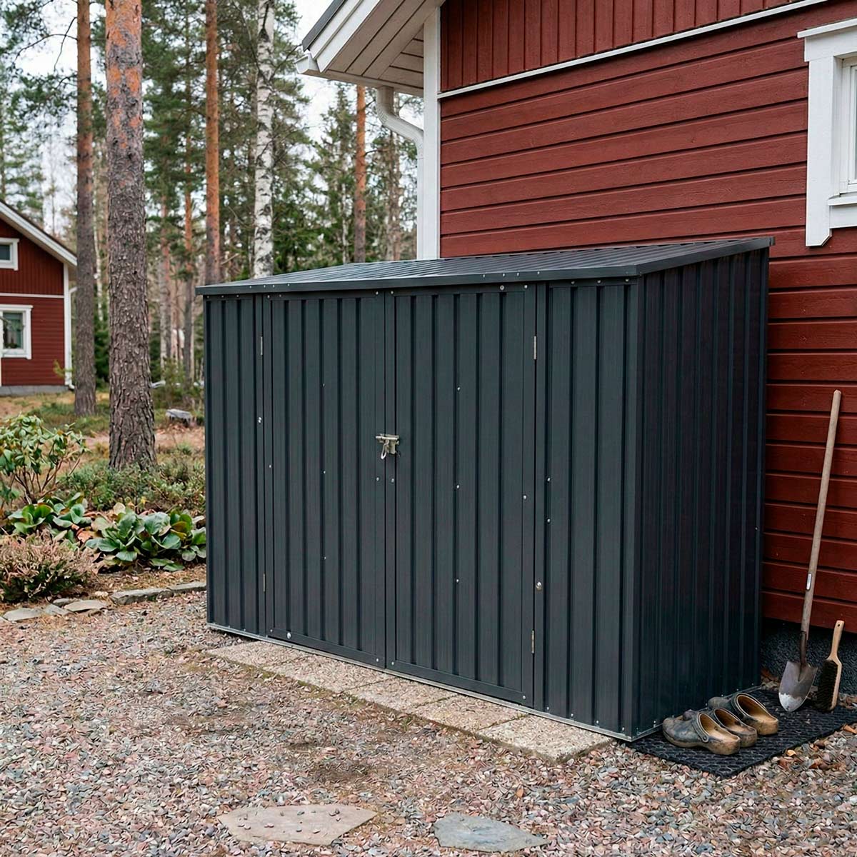 Fornorth Cykelförråd Comfort 225x78x134cm