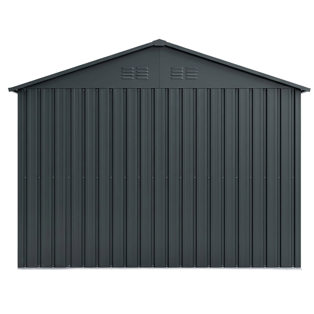 Fornorth Trädgårdsskjul med Fönster 313x260x205cm, Antracit