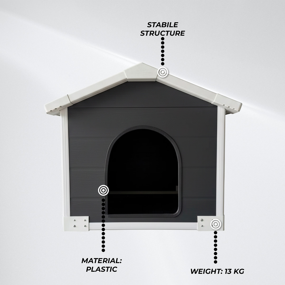 Trekker Dog House 94x92x81cm