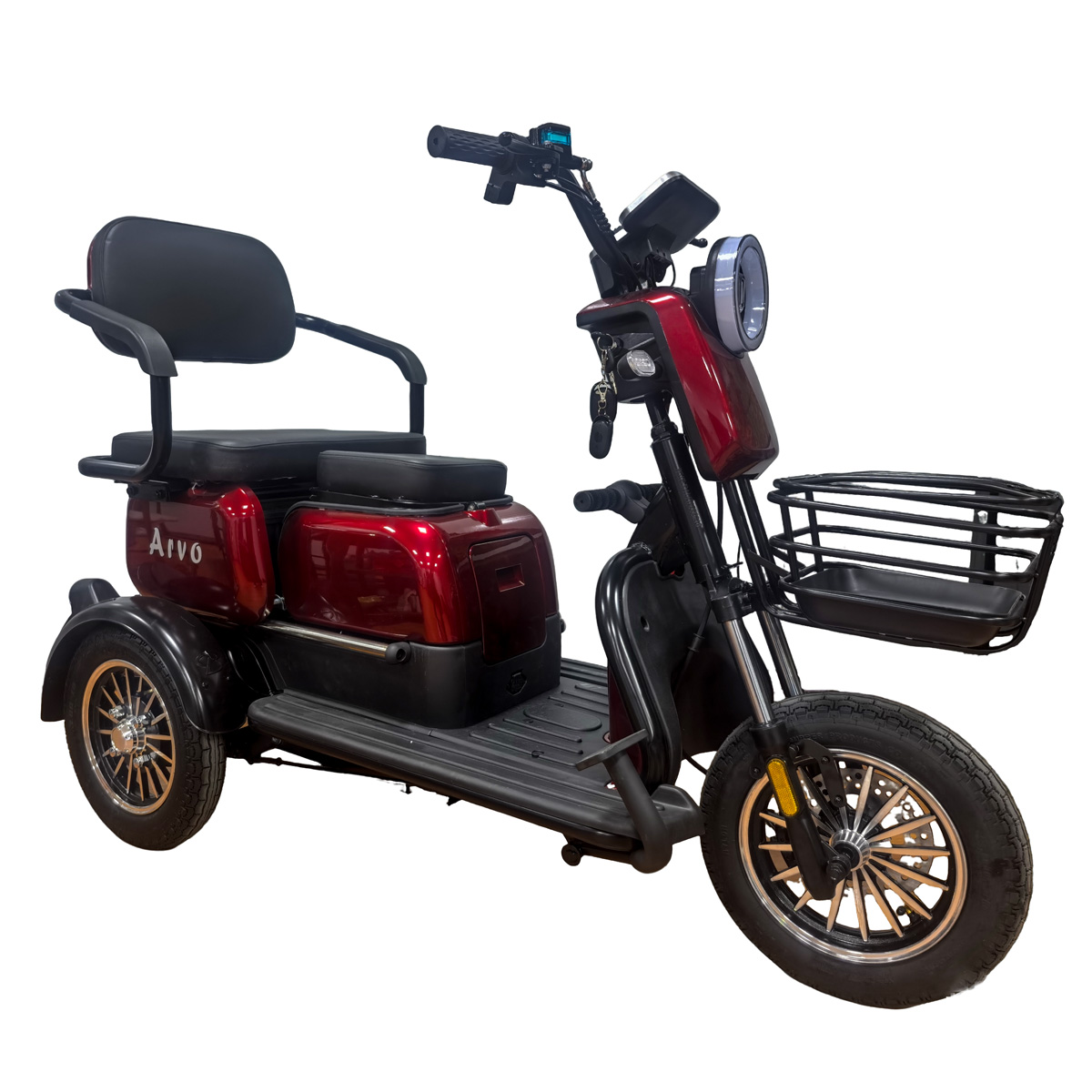 Lykke elektrinis triratis P250 Red