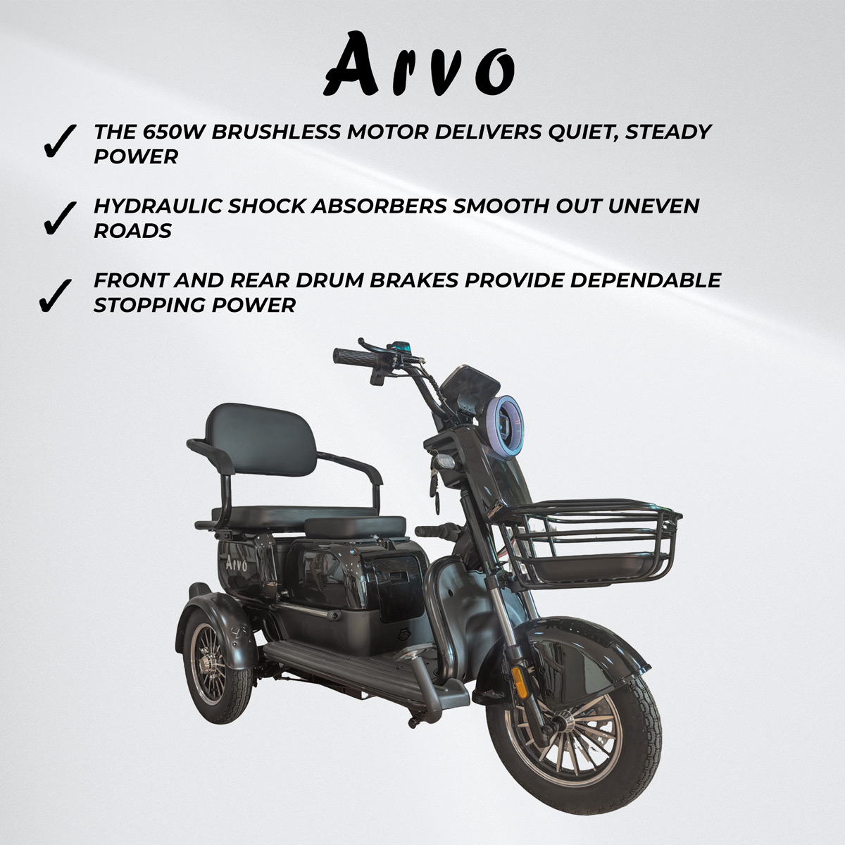 Lykke Mobility Scooter P250 Black