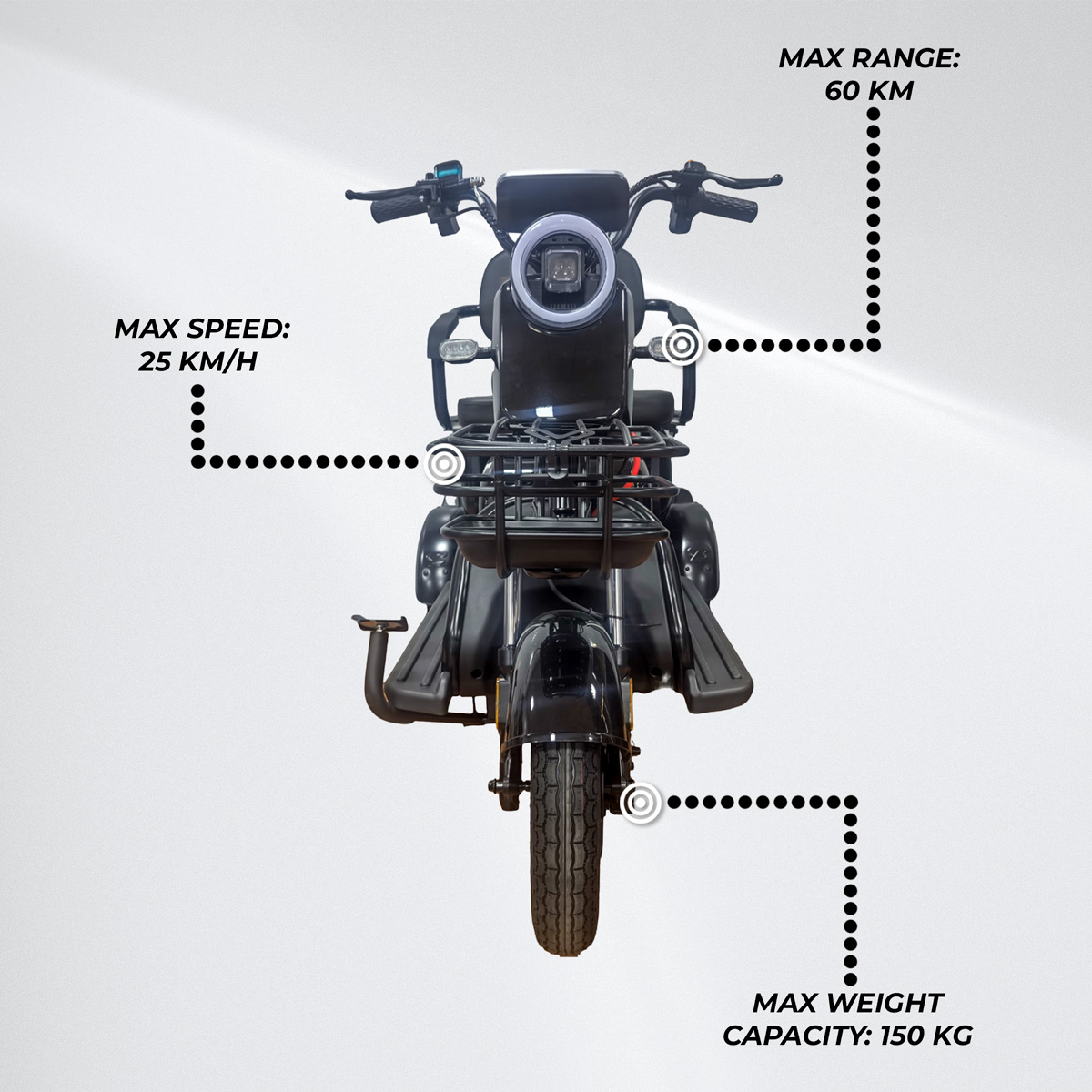 Lykke Mobility Scooter P250 Black