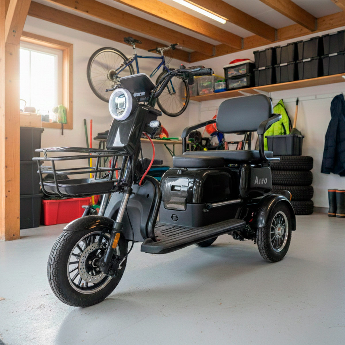 Arvo Promenadscooter P250 Black