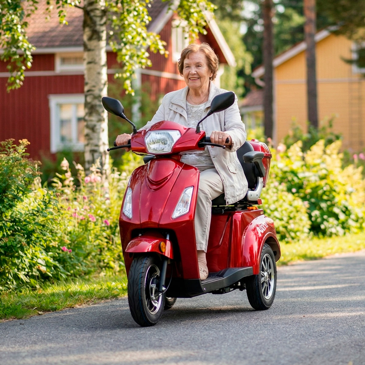 Arvo Promenadscooter X200 för 2 personer