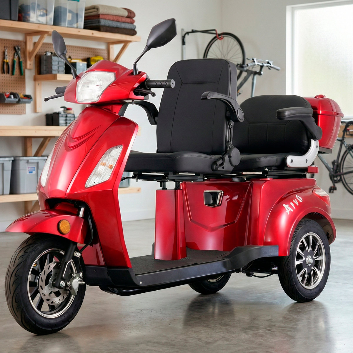 Arvo Promenadscooter X200 för 2 personer
