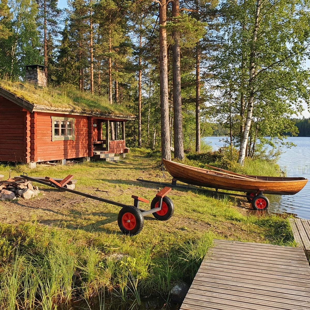 Fornorth Båttrailer 200kg