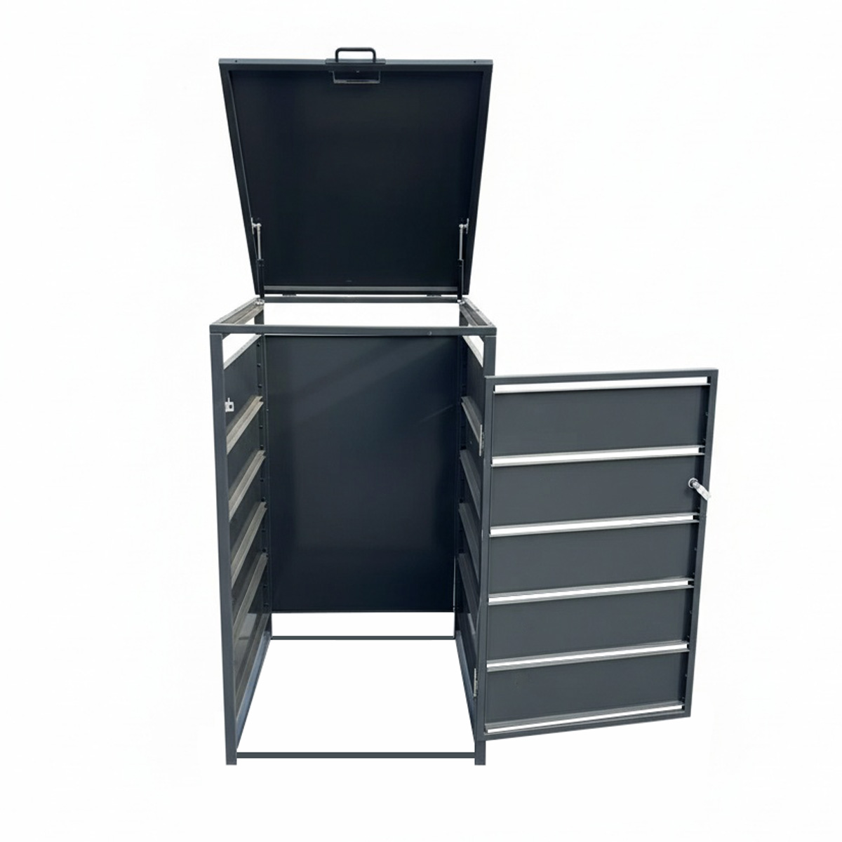 Fornorth soptunneskydd med tak Premium 71x82x123cm