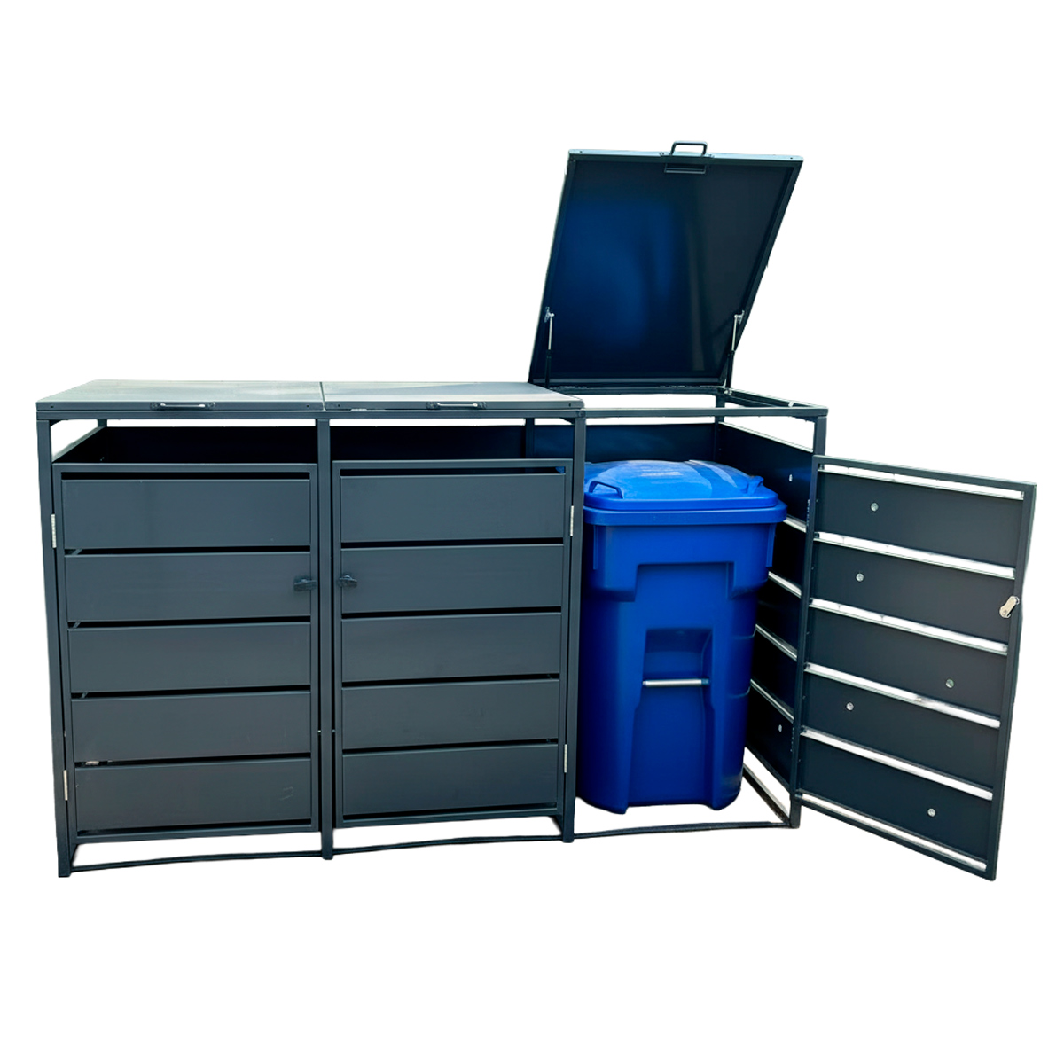 Fornorth soptunneskydd med tak Premium 207x82x121cm