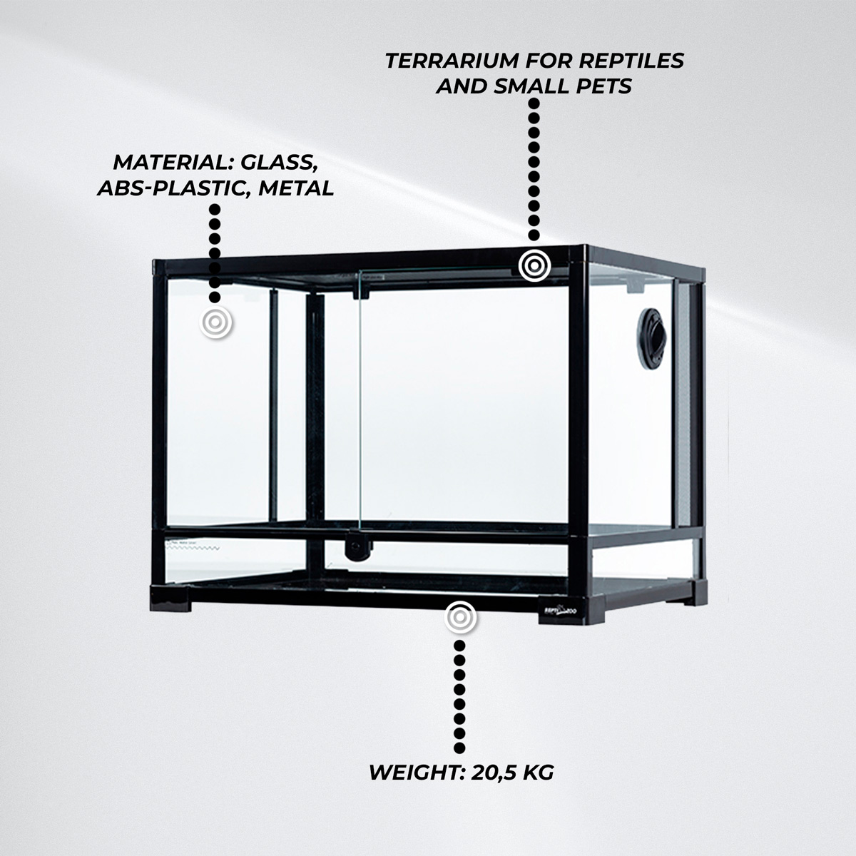 Trekker Terrarium 600x450x450mm