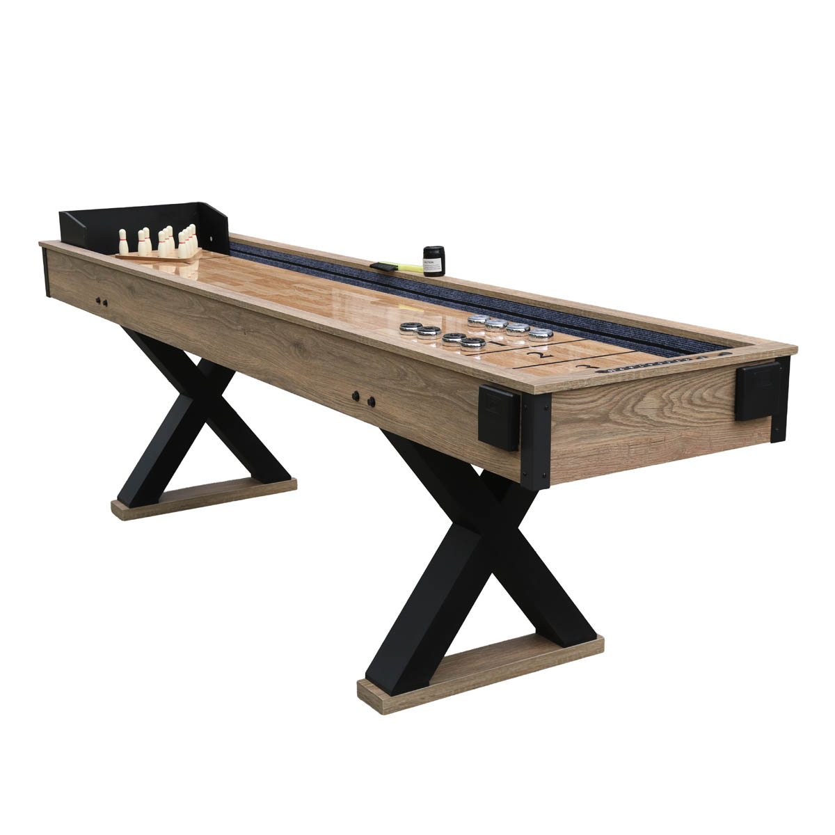Nordcore 2-i-1 Shuffleboard 9'