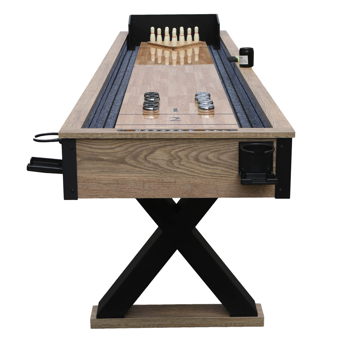Nordcore 2-i-1 Shuffleboard 9'
