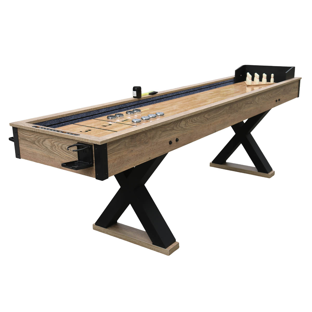 Nordcore 2-i-1 Shuffleboard 9'