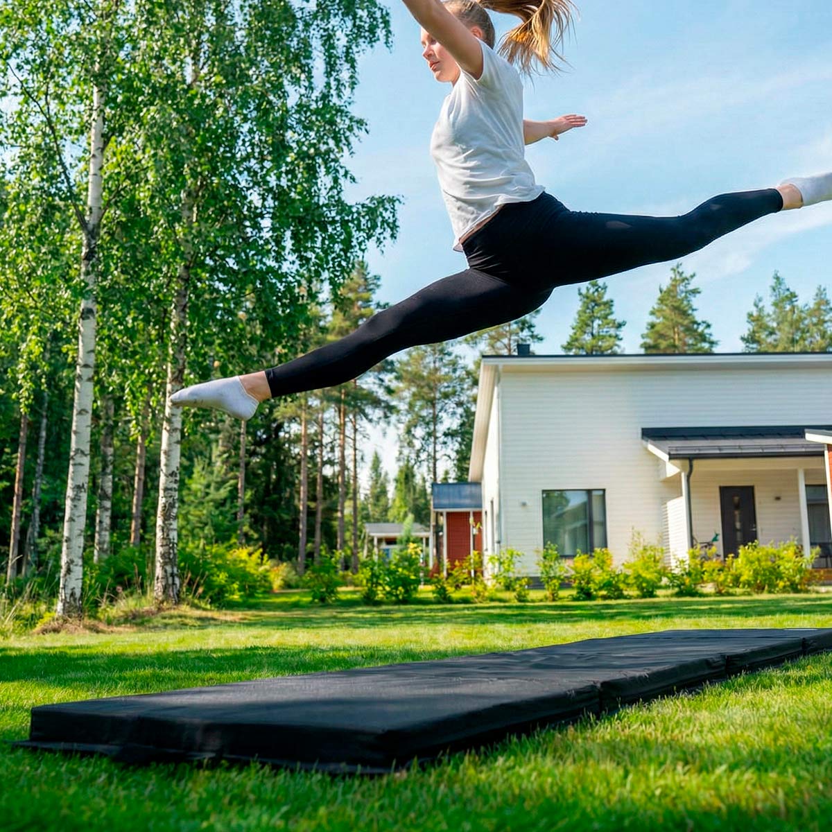 AirTrack Nordic Gymnastikmatta 200x100x5cm
