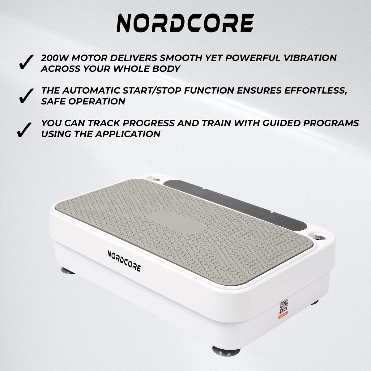 Nordcore Vibration Plate Premium 4000