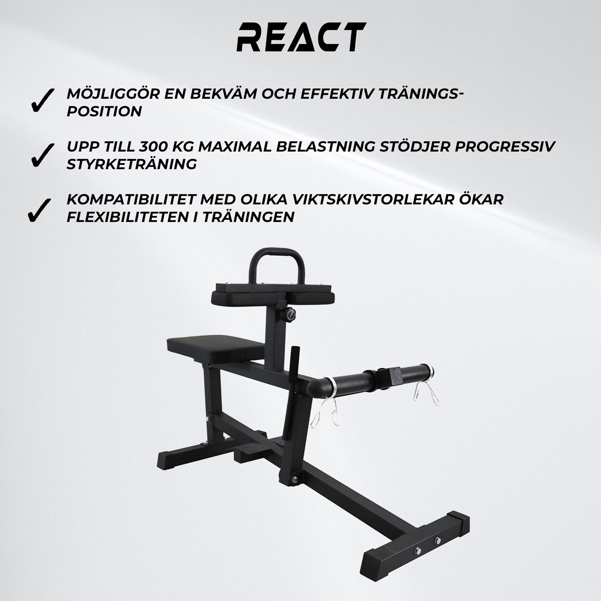 React Vadpress Maskin 100
