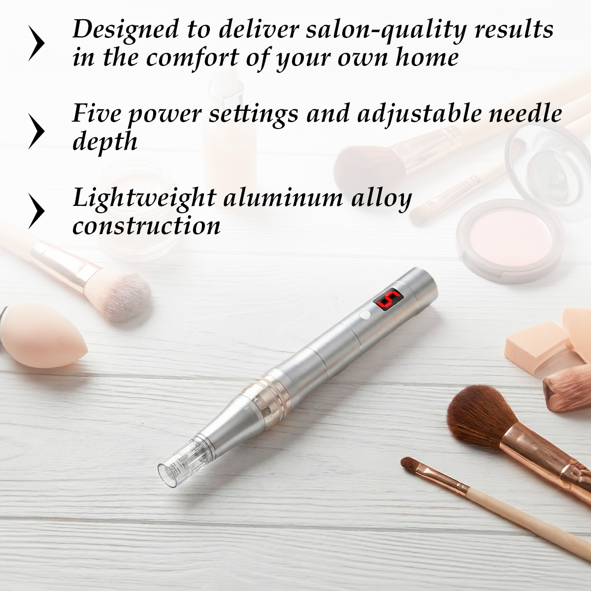 Lykke Microneedling Pen Professional, Silver