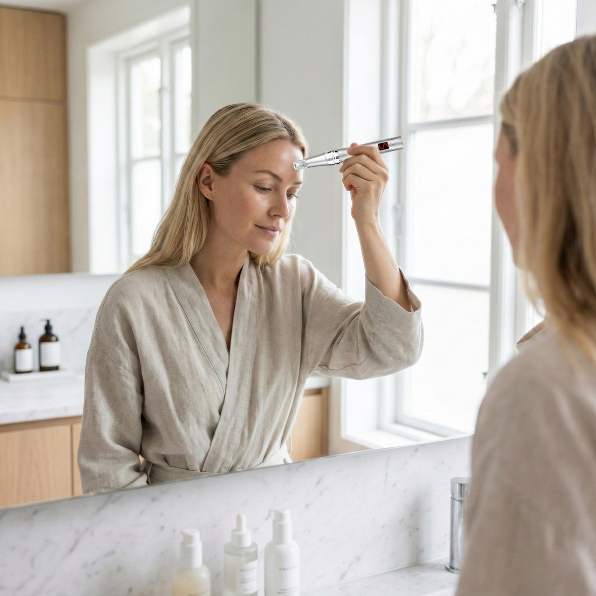 Lykke Microneedling Pen Professional, Sidabrinis