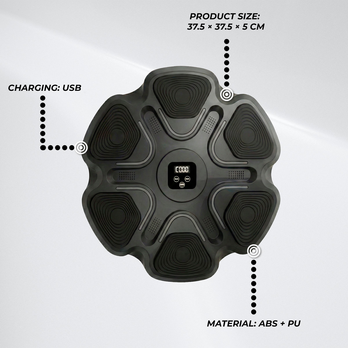 React Music Boxing Machine Bluetooth Pro