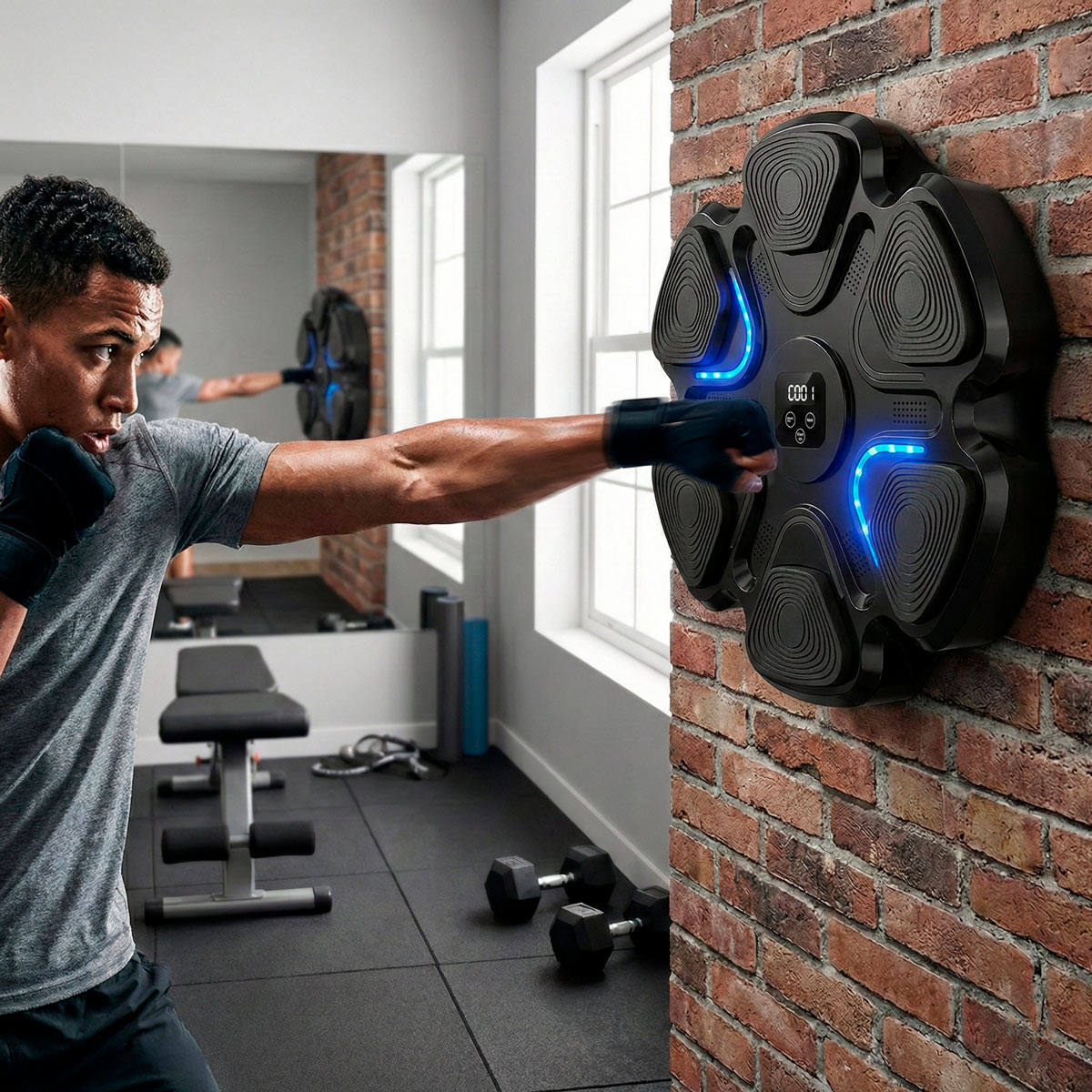 React Music Boxing Machine Bluetooth Pro