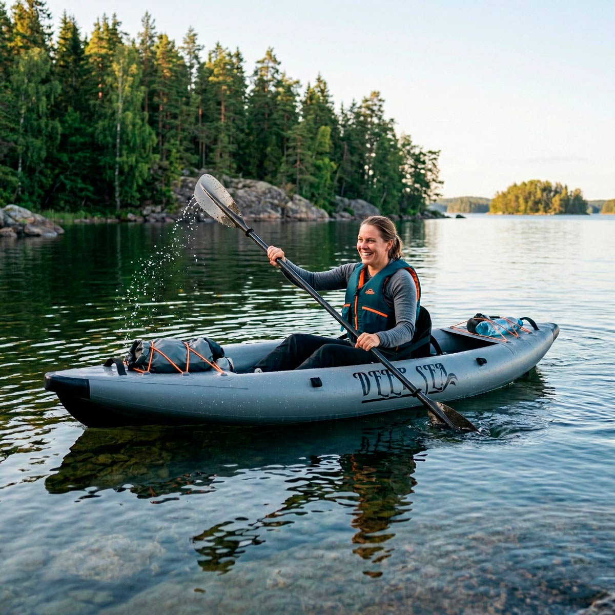 Deep Sea Inflatable Kayak Premium DS Single 300cm