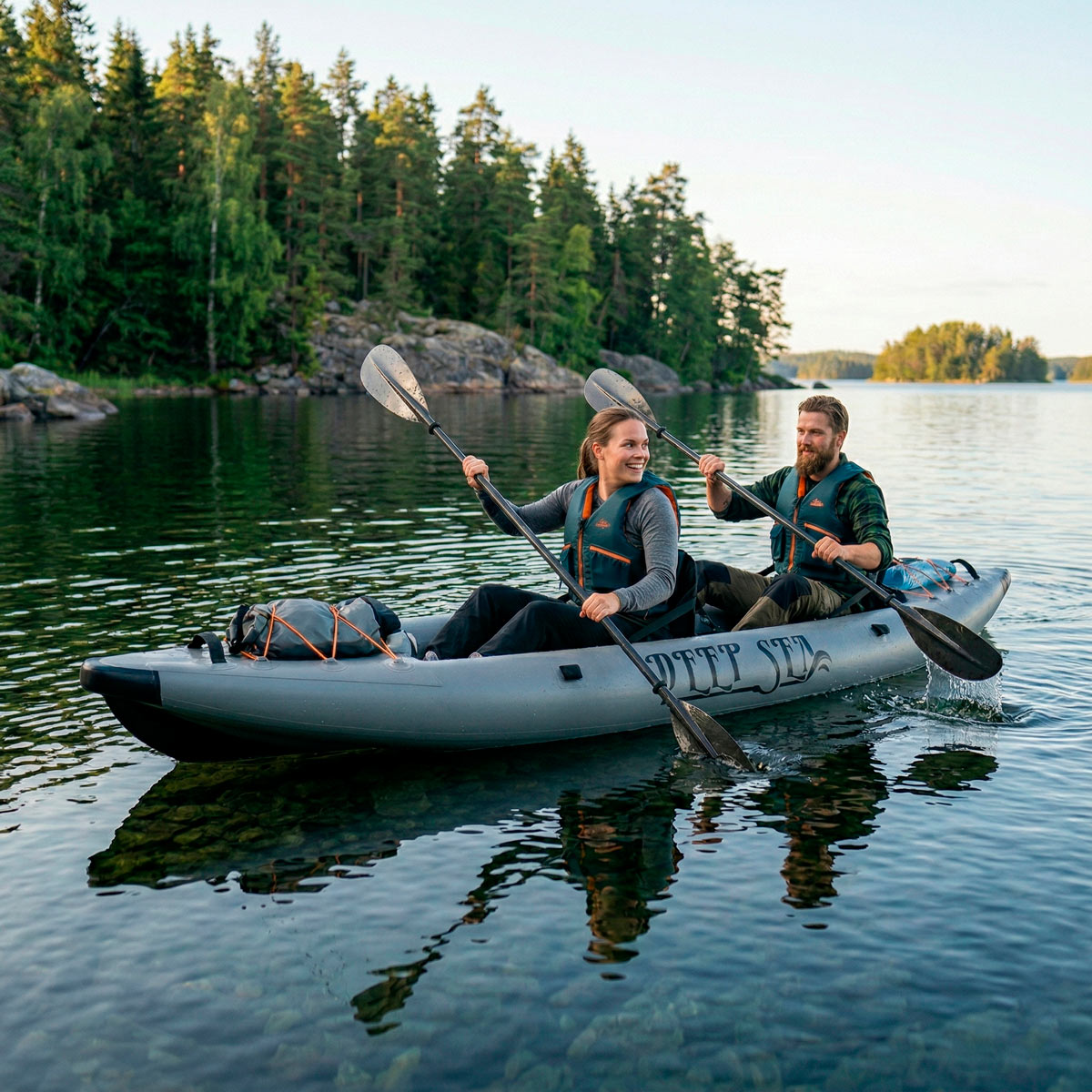 Deep Sea Inflatable Kayak Premium DS Double 415cm