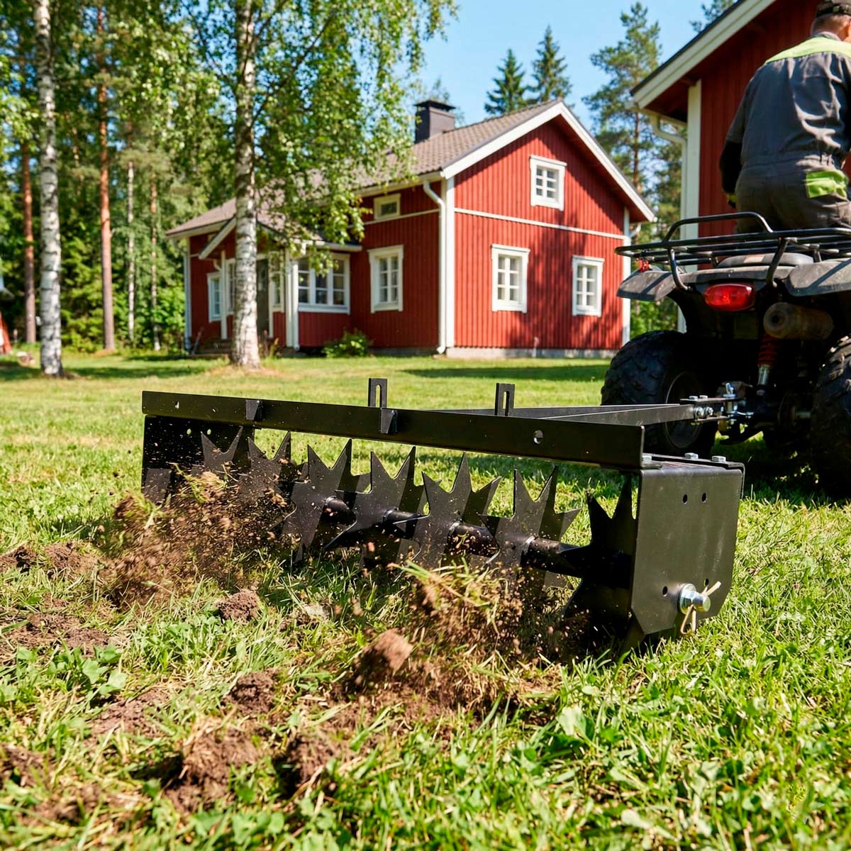 Fornorth Aerator do trawy