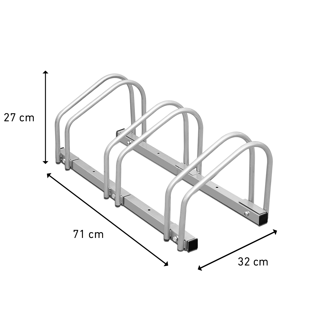 Fornorth Bike Rack, 3-Place