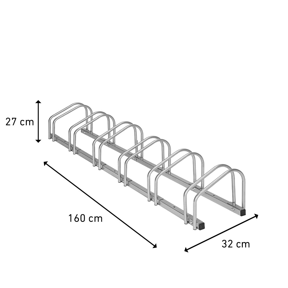 Fornorth Bike Rack, 6-Place
