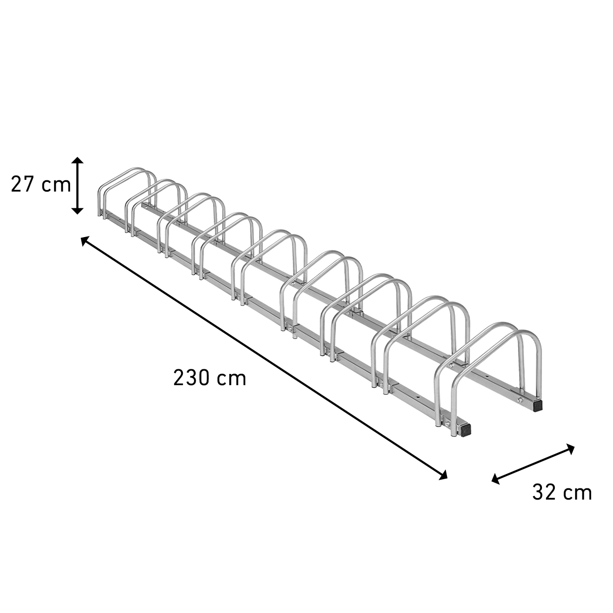 Fornorth Cykelställ, 9-plats