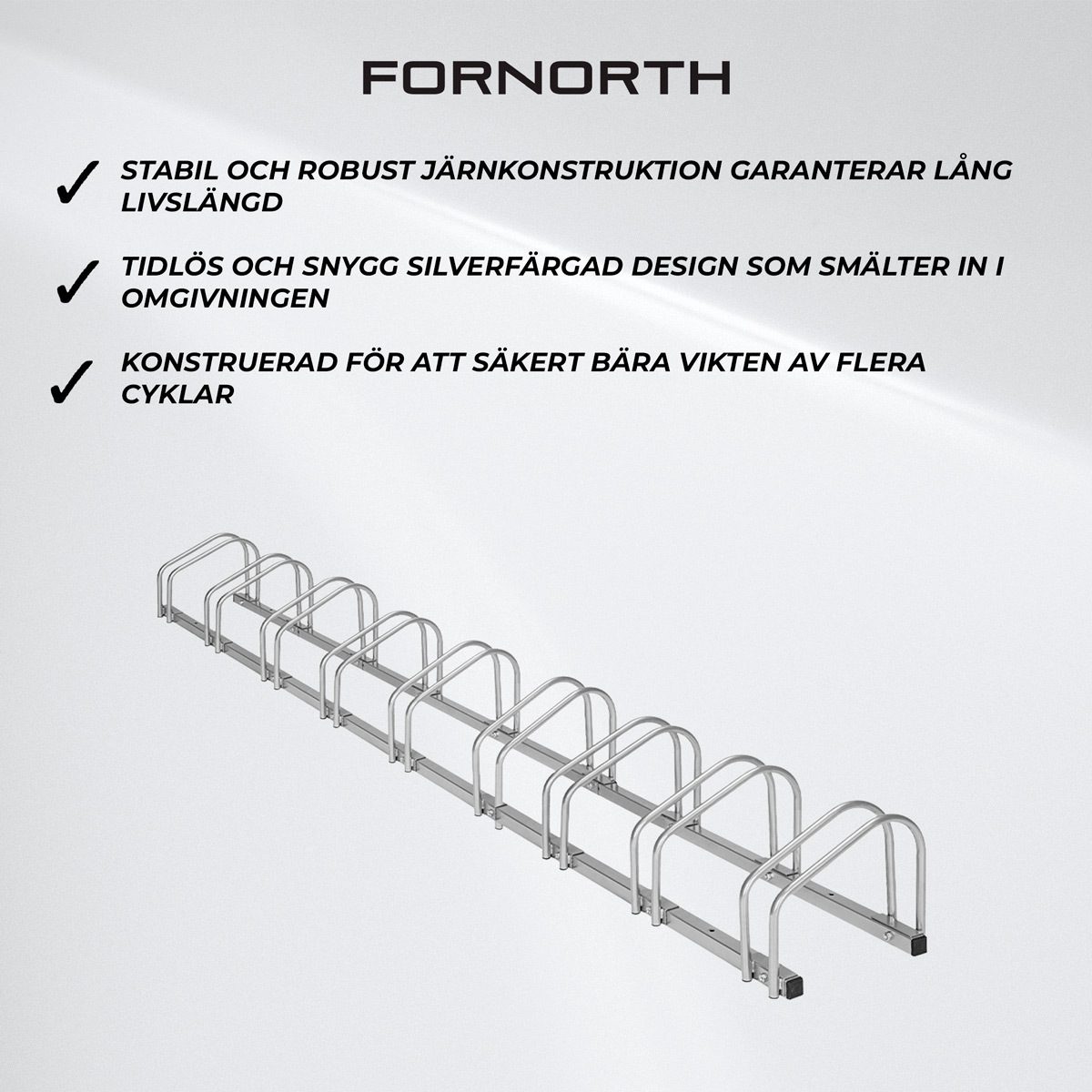 Fornorth Cykelställ, 9-plats