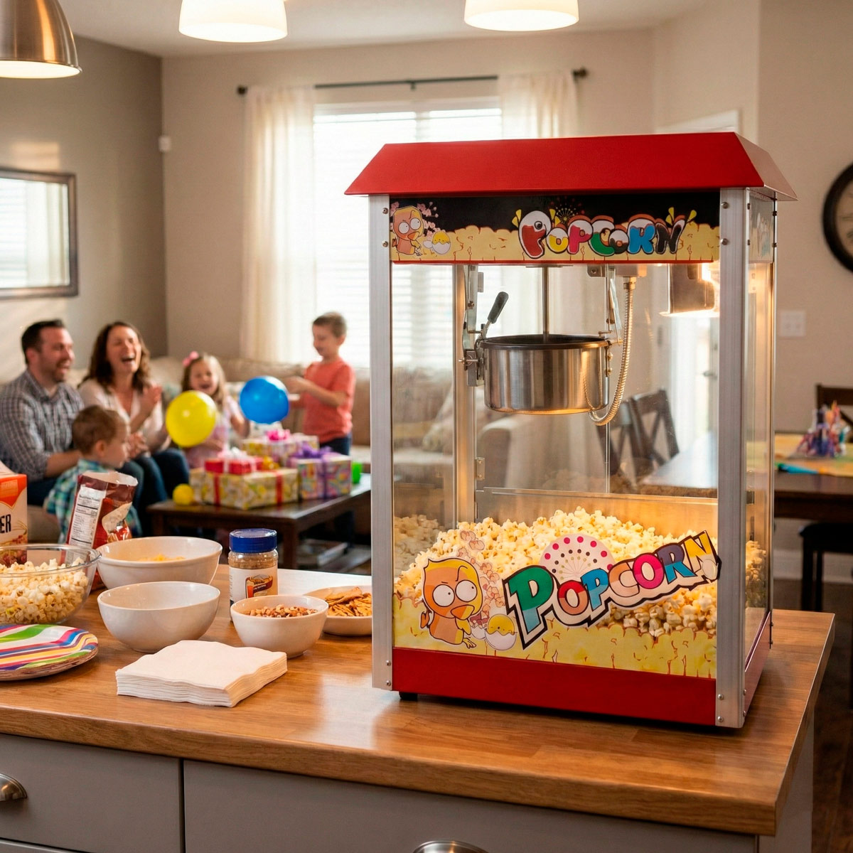 Lykke Popcornmaskin 1.4 kW
