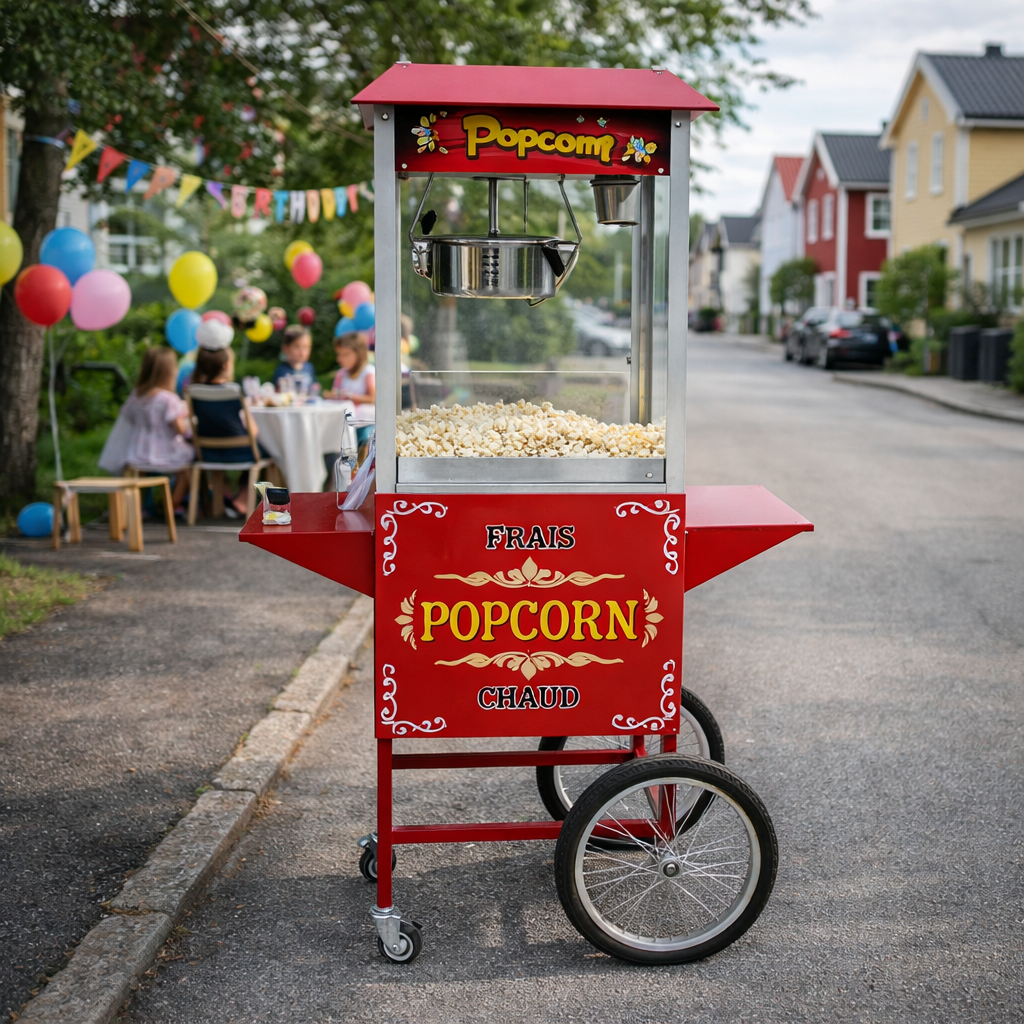 Lykke Popcornmaskin Premium 1.4 kW