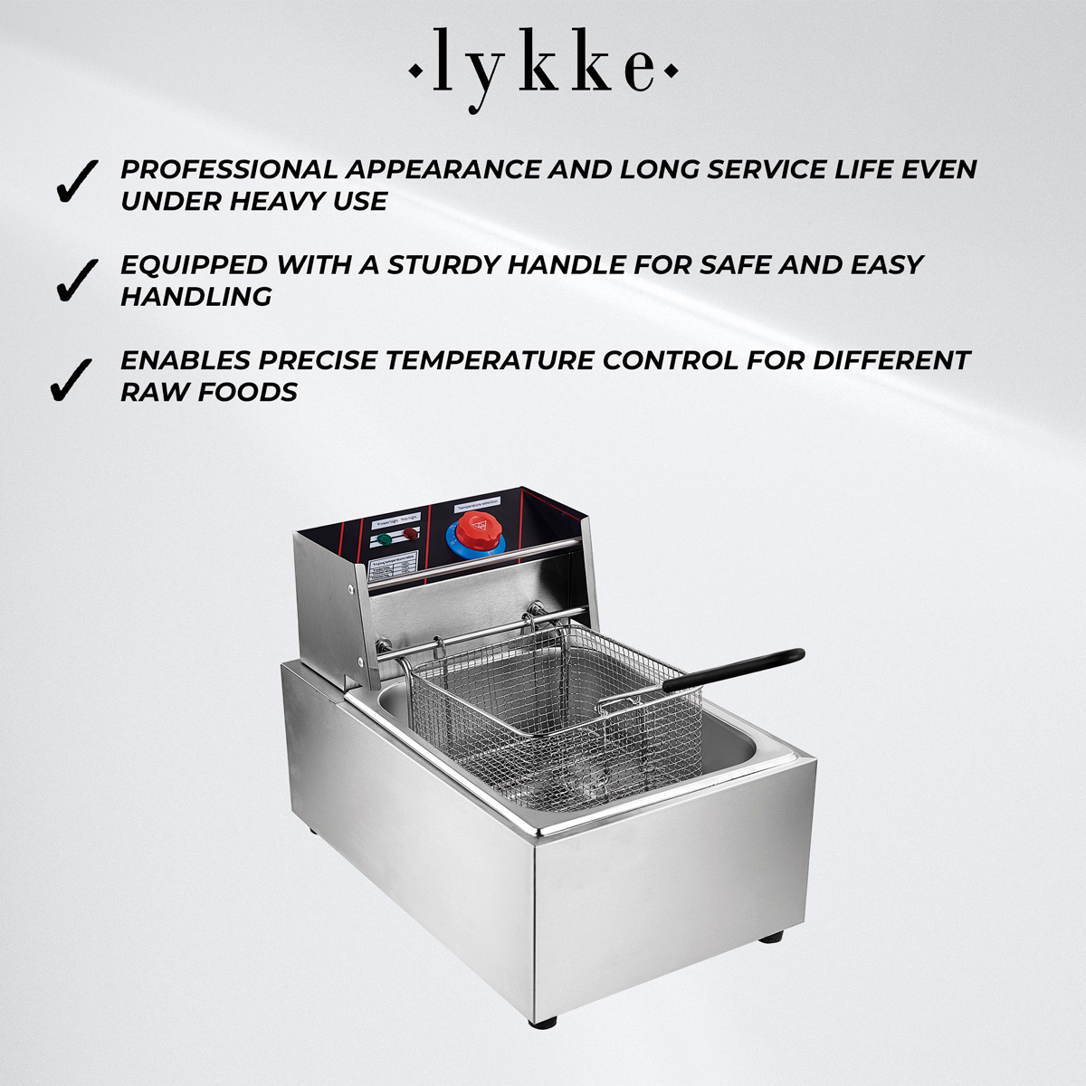 Lykke Deep Fryer 6 L, 2.5 kW