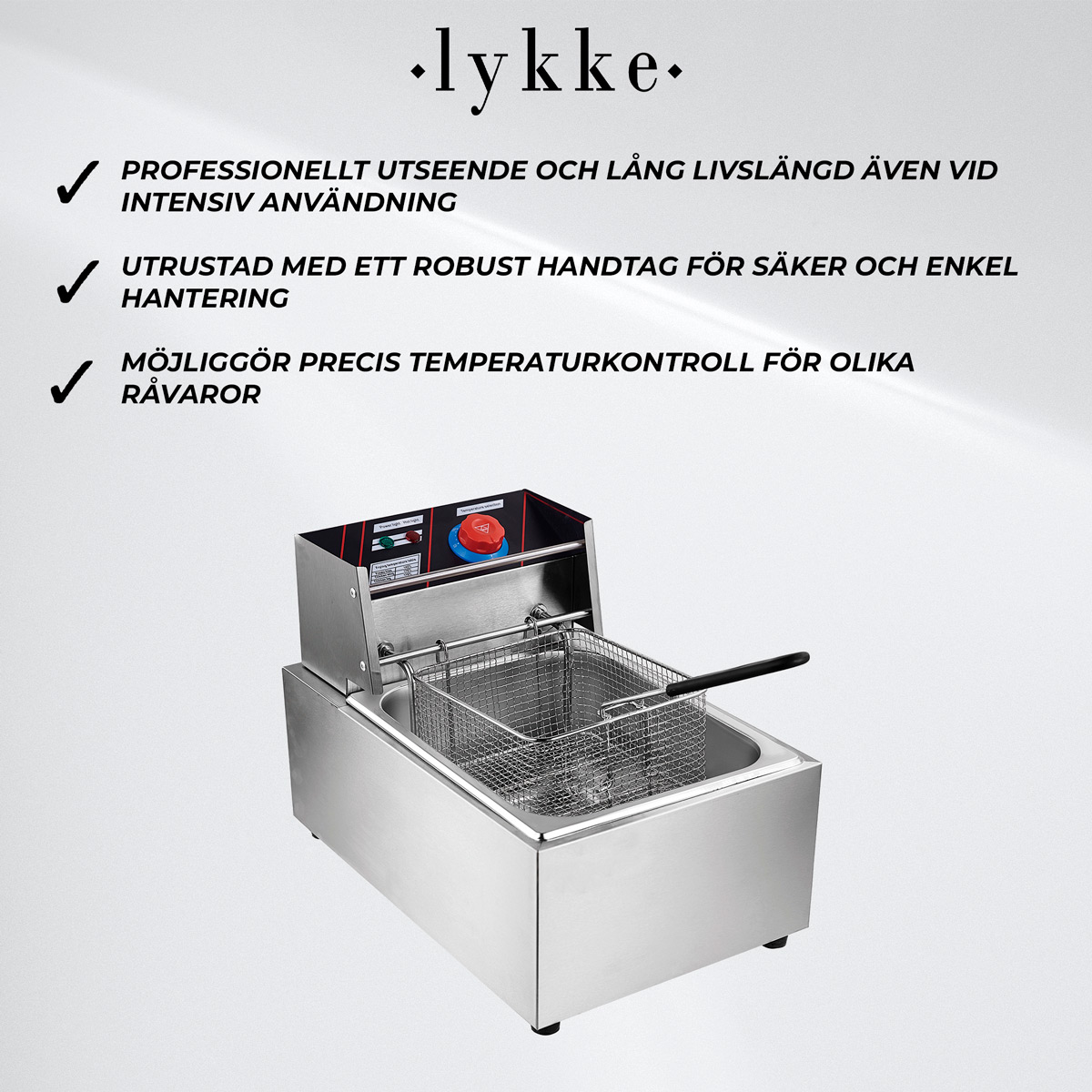 Lykke Fritös 6 L, 2.5 kW