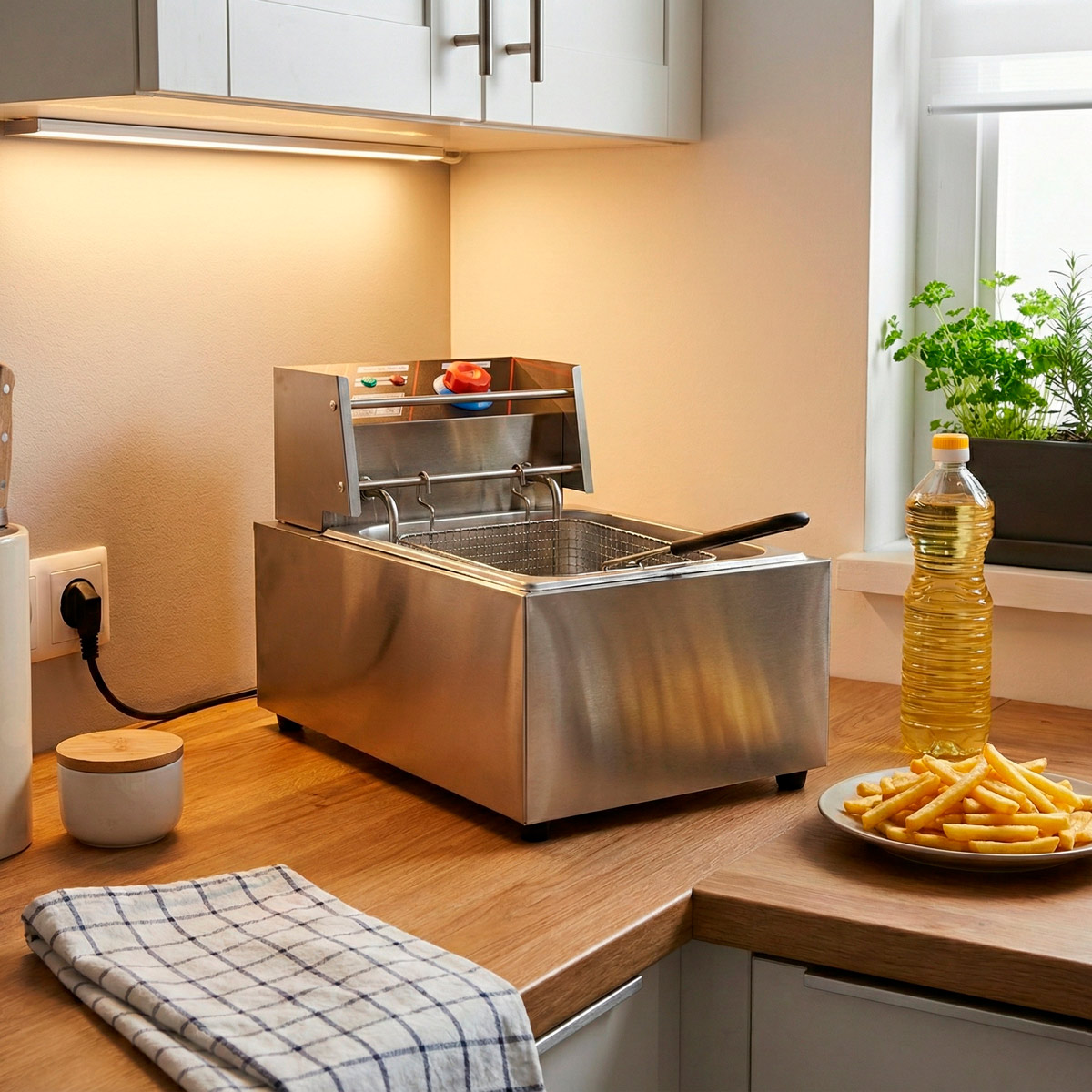 Lykke eļļas fritieris 6 L, 2.5 kW