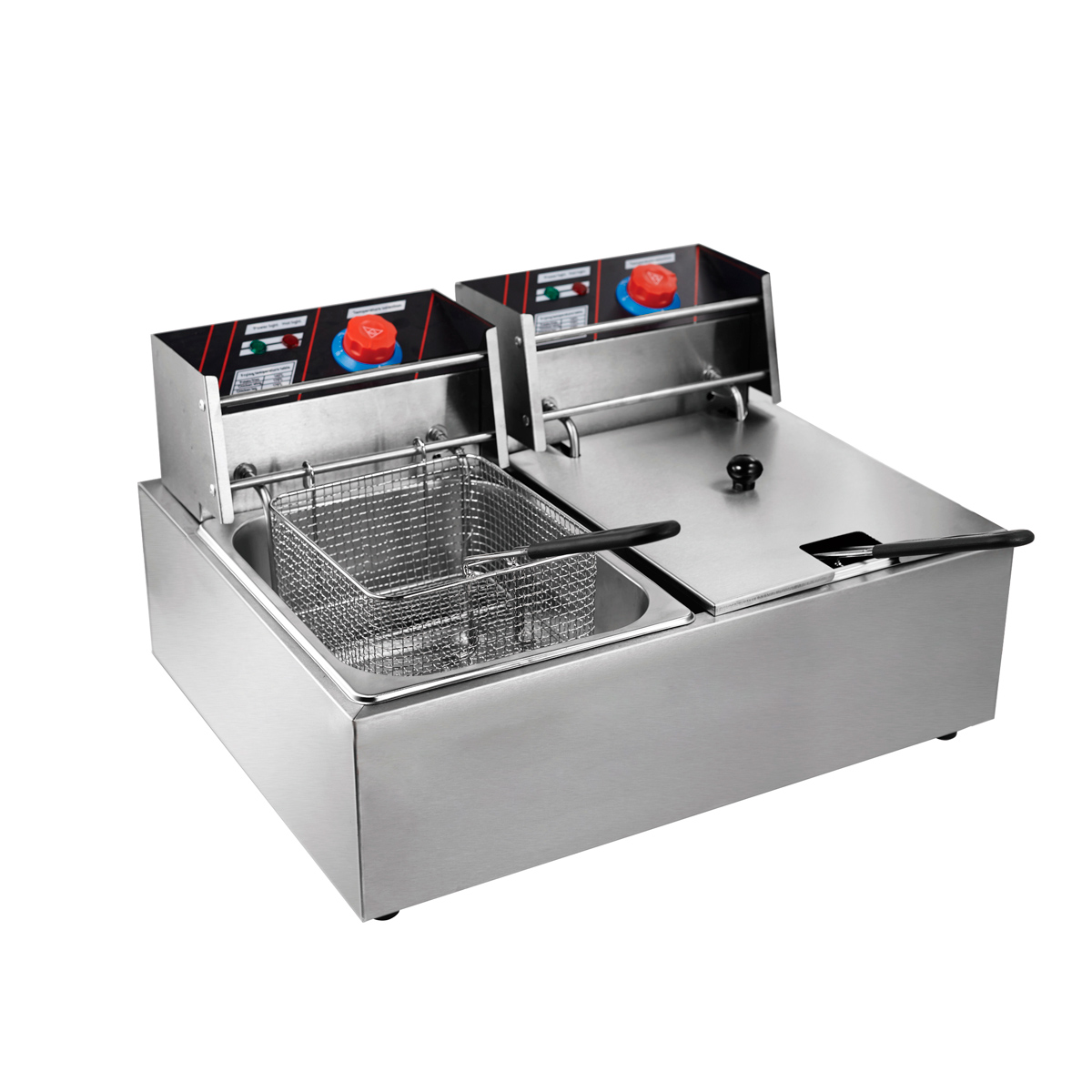 Lykke gruzdintuvė su aliejumi 6+6 l, 5 kW