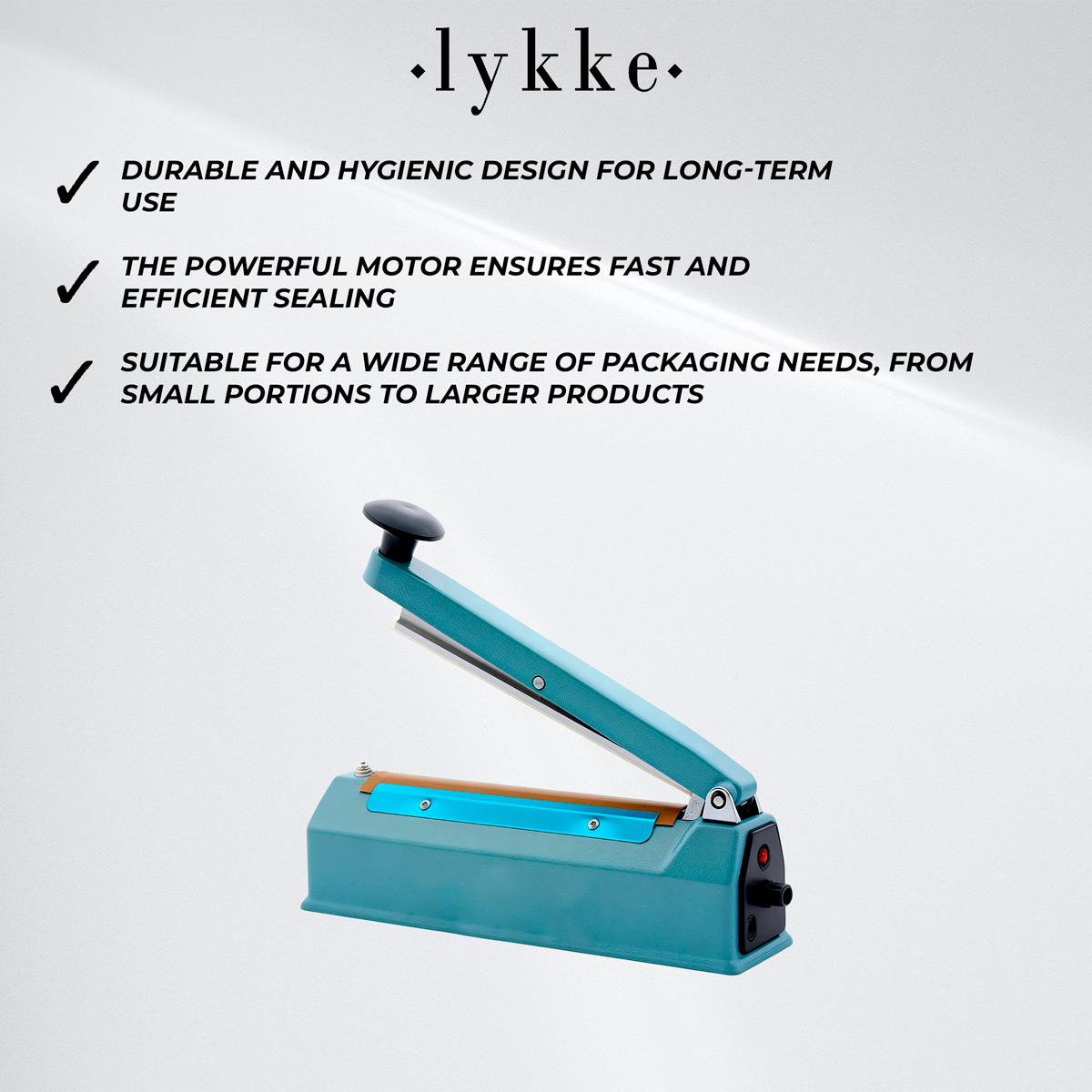 Lykke Impulse Heat Sealer 33cm, 0.3kW