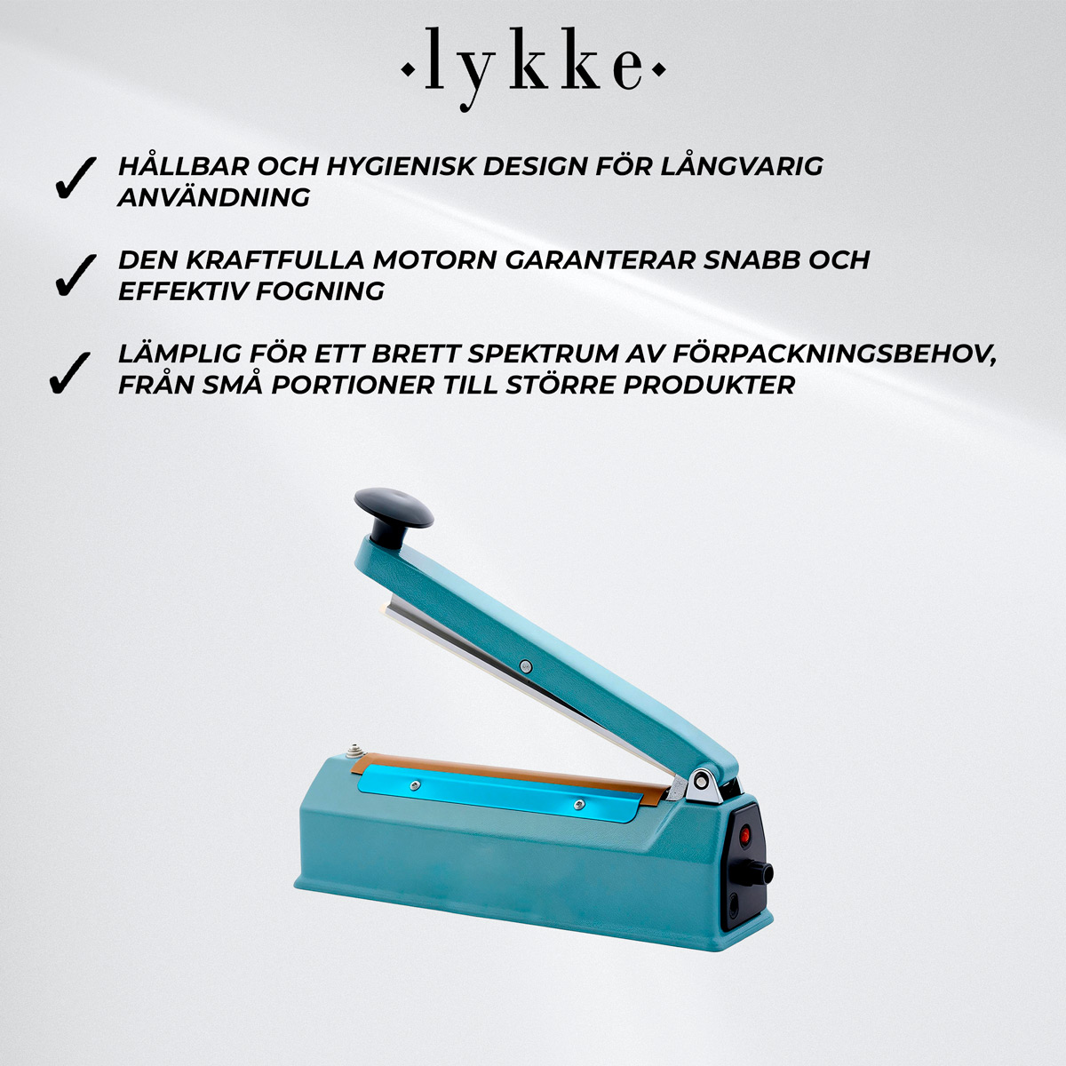 Lykke Impulse Värmeförseglare 33cm, 0.3kW