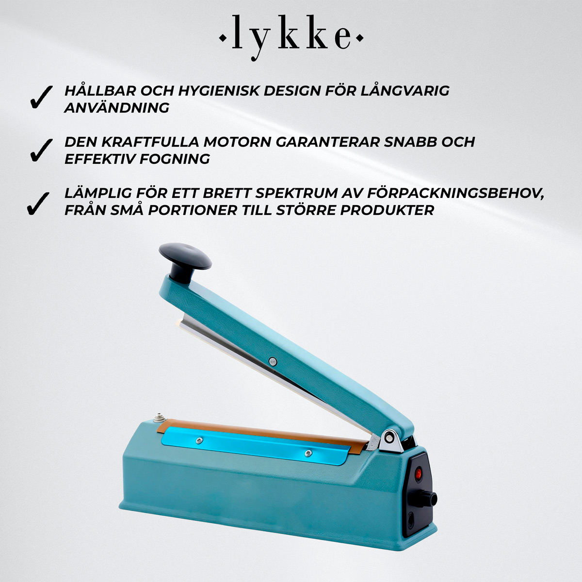 Lykke Impuls Värmeförseglare 44cm, 0.4kW