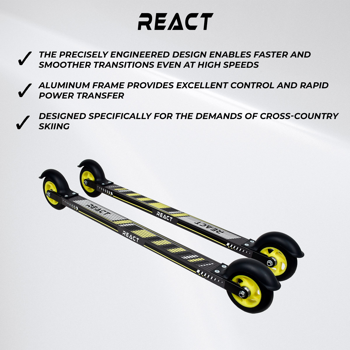 React Roller Skis Skate 610mm