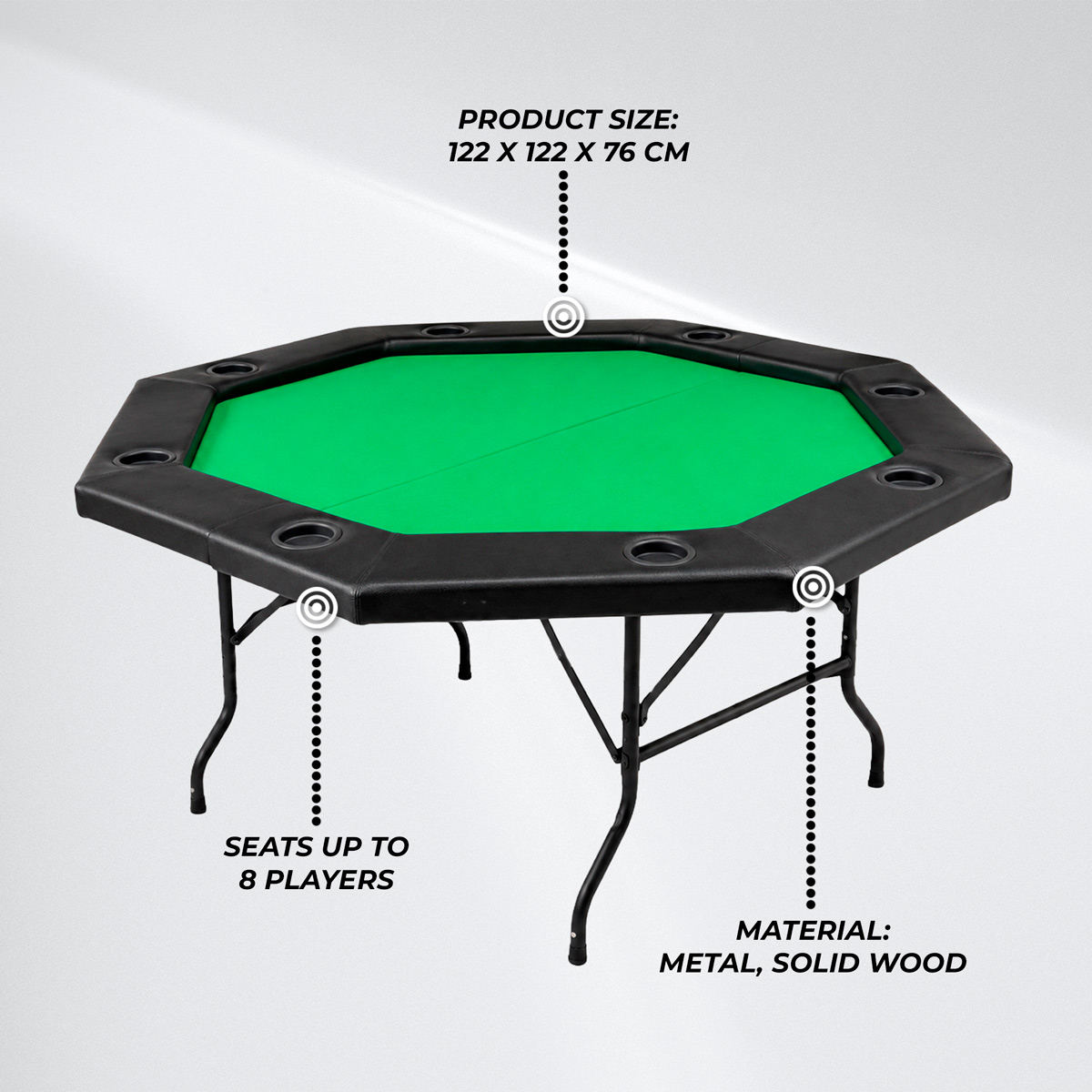 Nordcore Poker Table Pro Tour 8
