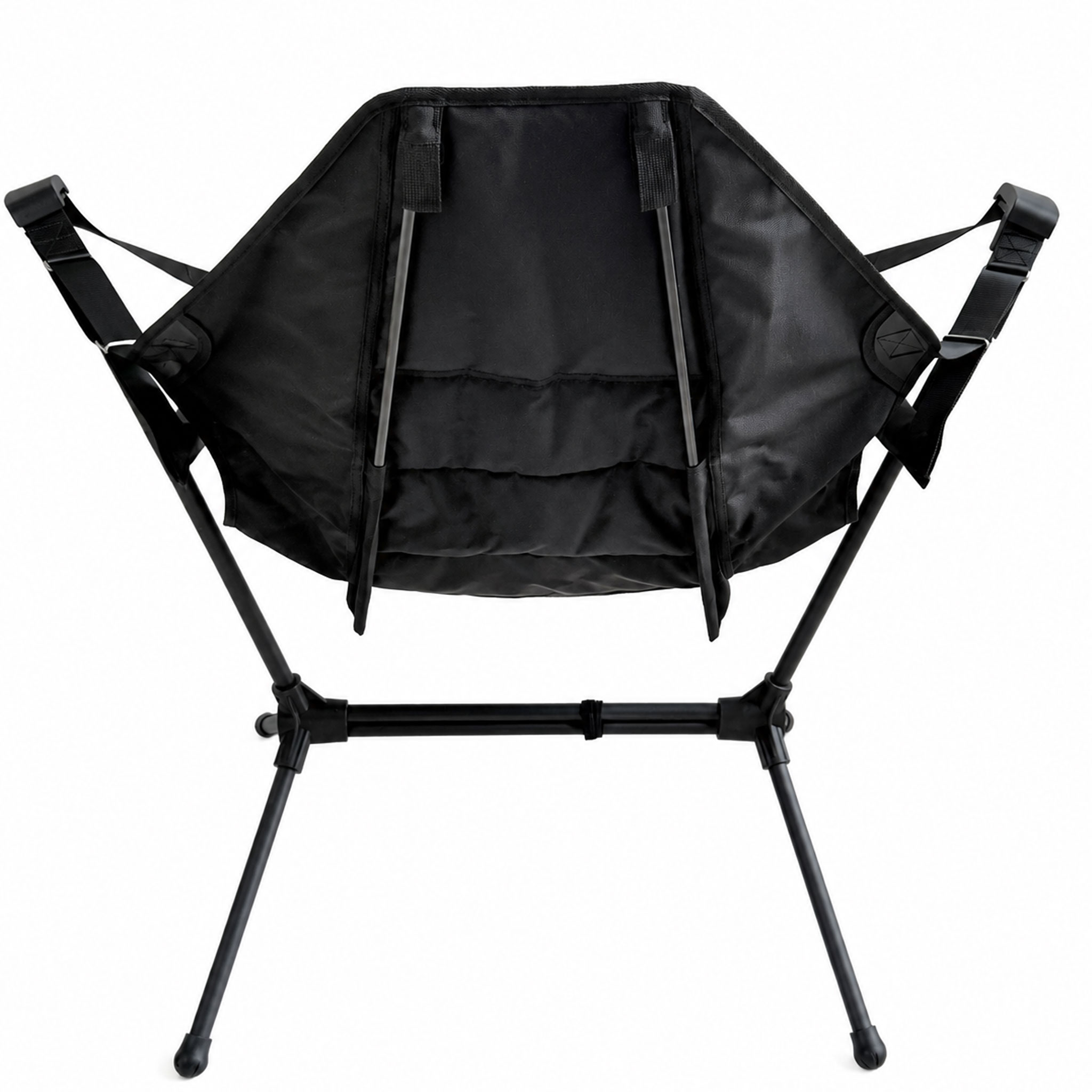 Trekker Campingstol Premium, svart - max 150 kg