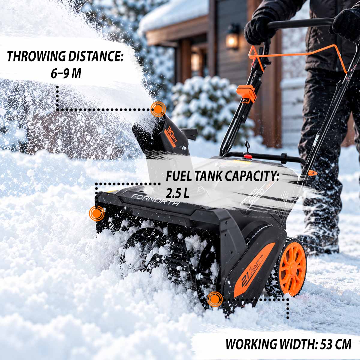 Fornorth Snow Blower S2100