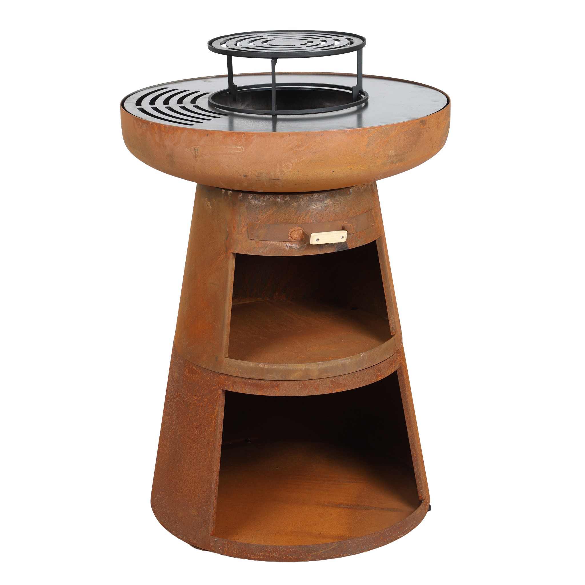 Limousin Firepit BBQ Rusty