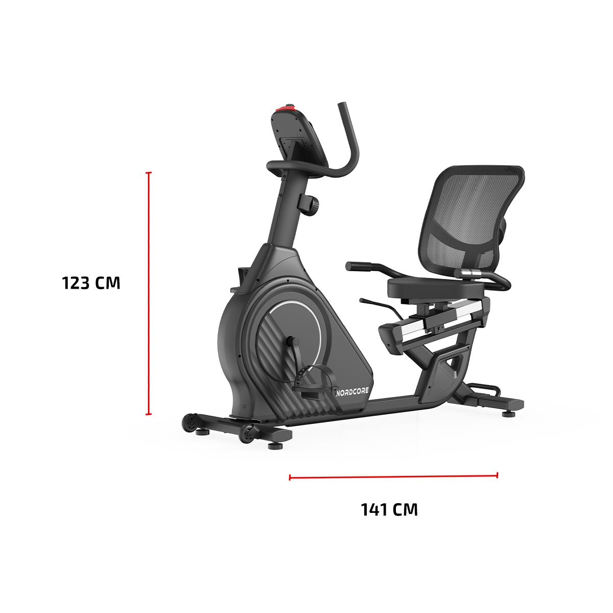 Nordcore Exercise Bike Recumbent 800