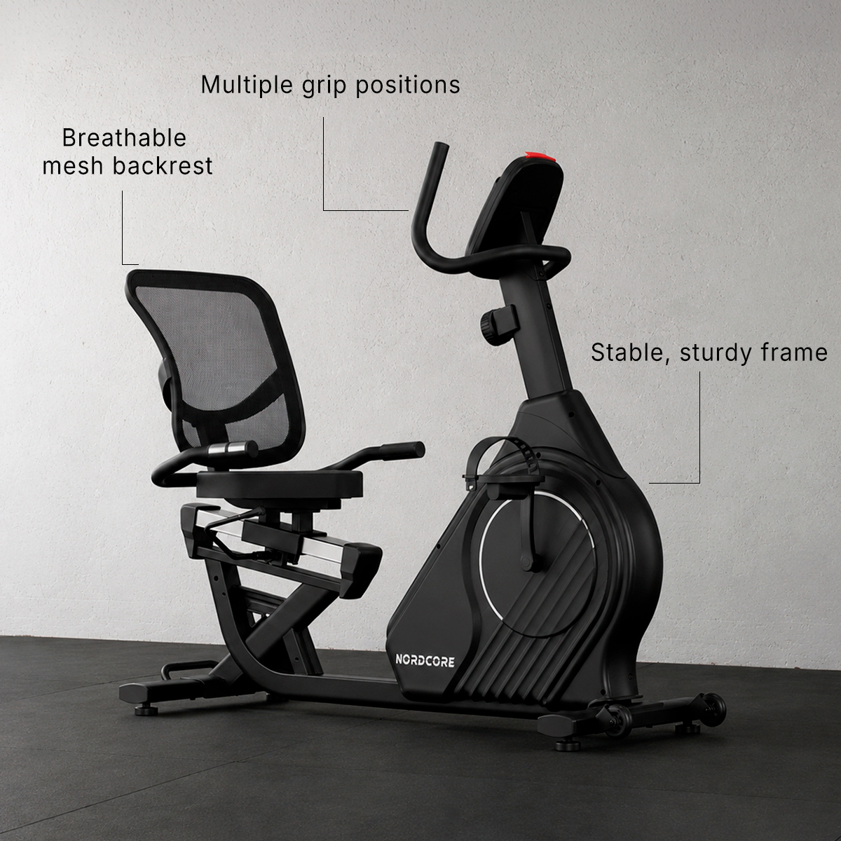 Nordcore Exercise Bike Recumbent 800